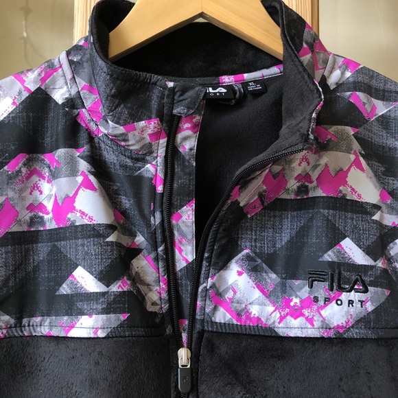 🇫🇷 Exercise JACKET: FILA NWOT🇫🇷 - Picture 2 of 3